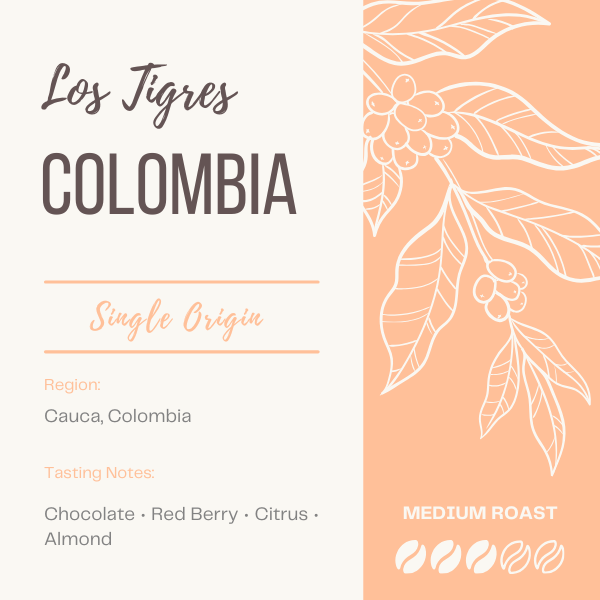COLOMBIA - MUNCHIQUE LOS TIGRES The Flat Cap Coffee Roasting Company
