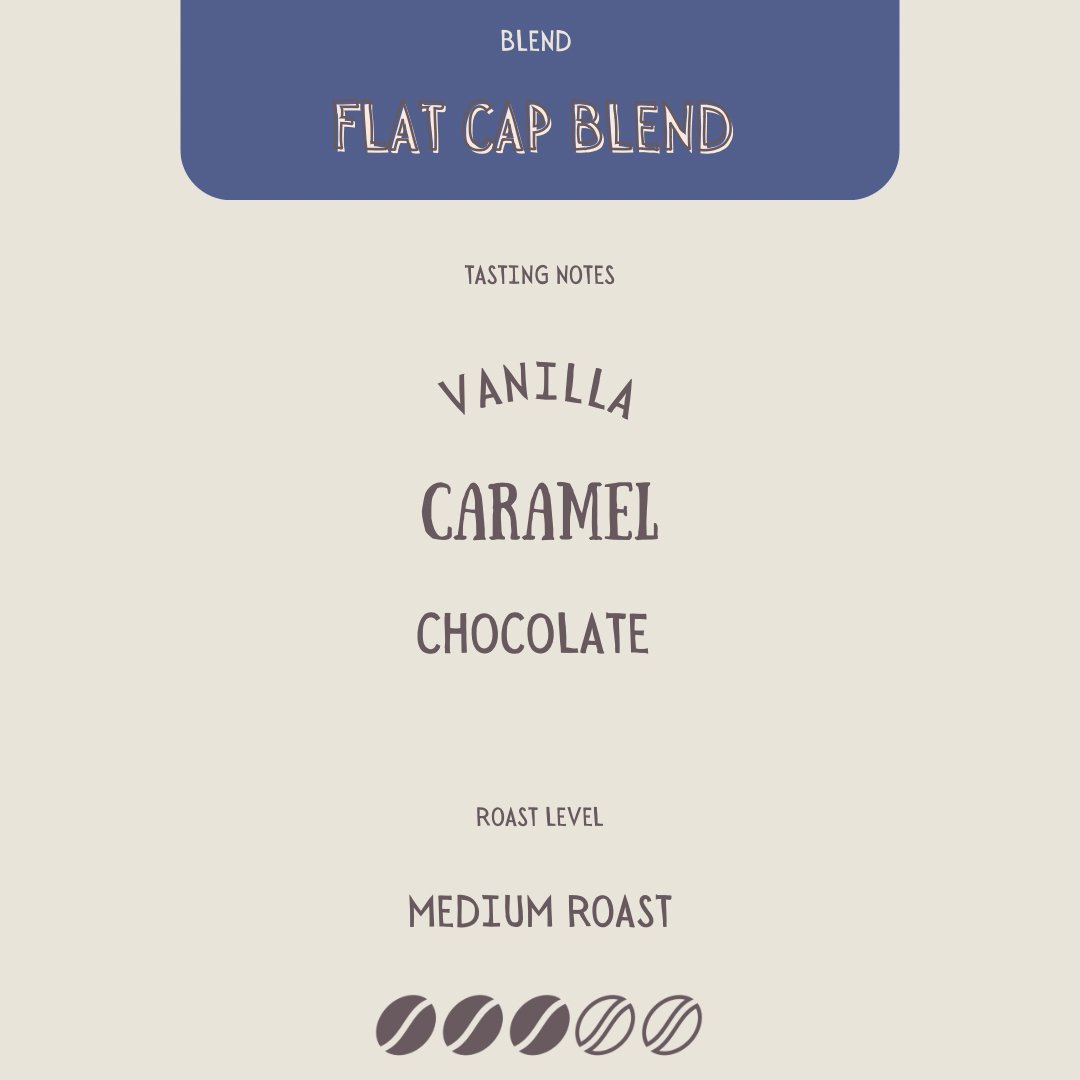 Blended Specialty Coffee Blend Flat Cap Blend The Flat Cap Coffee