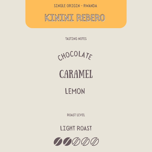 RWANDA - KININI REBERO - The Flat Cap Coffee Roasting Company
