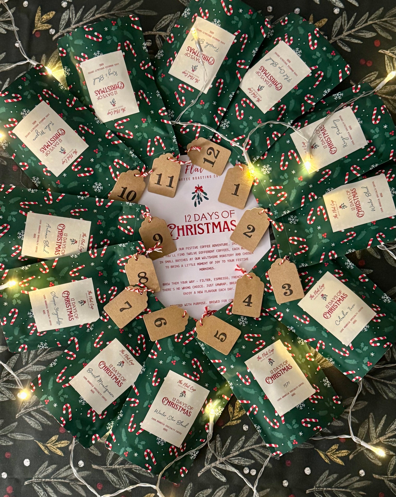 THE 12 DAYS OF CHRISTMAS COFFEE COLLECTION The Flat Cap Coffee Roasting Company