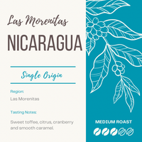 NICARAGUA - LAS MORENITAS WASHED The Flat Cap Coffee Roasting Company