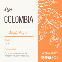 COLOMBIA - INZA The Flat Cap Coffee Roasting Company