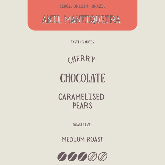 BRAZIL - ANIL MANTIQUEIRA The Flat Cap Coffee Roasting Company