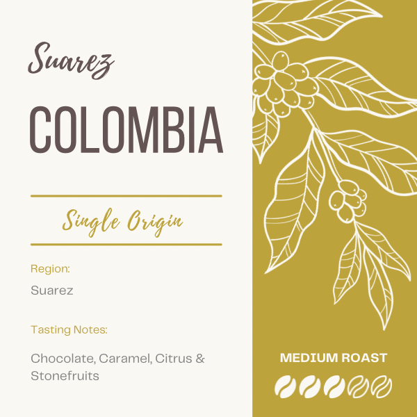 COLOMBIA - SUAREZ The Flat Cap Coffee Roasting Company