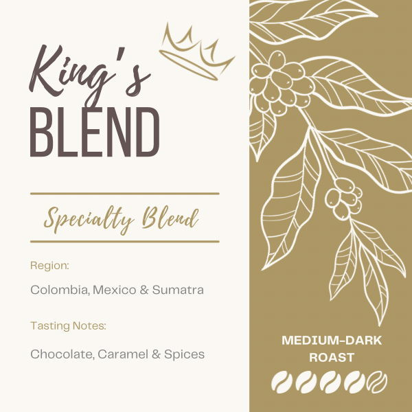 KING’S BLEND The Flat Cap Coffee Roasting Company