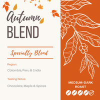 AUTUMN BLEND The Flat Cap Coffee Roasting Company