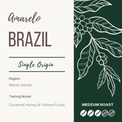 BRAZIL - AMARELO MANTIQUEIRA The Flat Cap Coffee Roasting Company