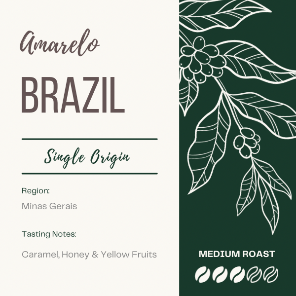 BRAZIL - AMARELO MANTIQUEIRA The Flat Cap Coffee Roasting Company