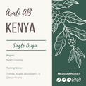 KENYA - ASALI AB The Flat Cap Coffee Roasting Company
