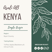 KENYA - ASALI AB The Flat Cap Coffee Roasting Company