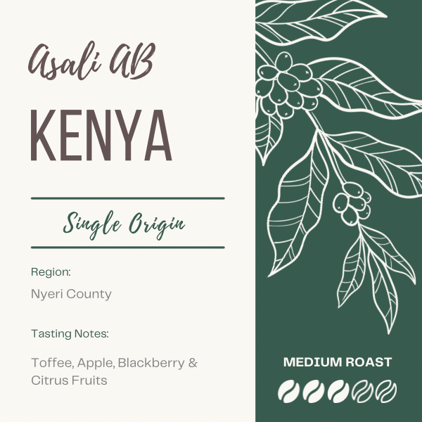 KENYA - ASALI AB The Flat Cap Coffee Roasting Company