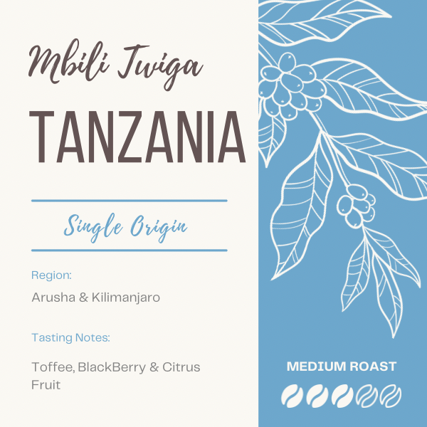 TANZANIA - MBILI TWIGA AA The Flat Cap Coffee Roasting Company