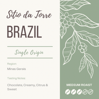 BRAZIL - SITIO DA TORRE The Flat Cap Coffee Roasting Company