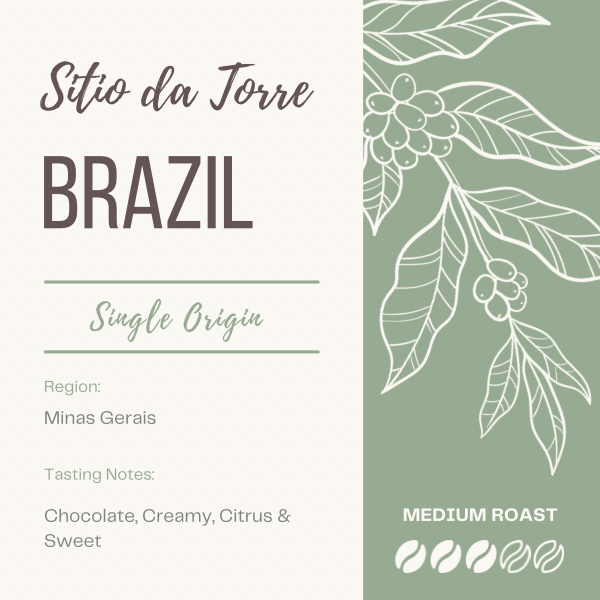BRAZIL - SITIO DA TORRE The Flat Cap Coffee Roasting Company