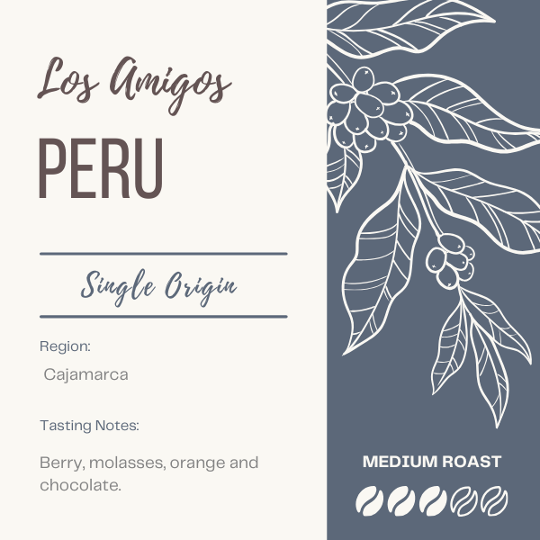 PERU - LOS AMIGOS The Flat Cap Coffee Roasting Company