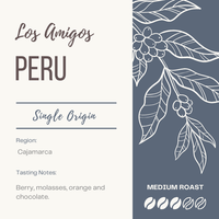 PERU - LOS AMIGOS The Flat Cap Coffee Roasting Company