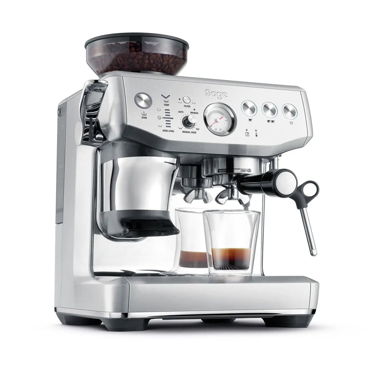 Sage Barista Express Impress Espresso Machine (Stainless Steel) Sage