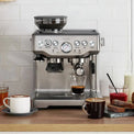Sage The Barista Express Espresso Machine With Temp Control Milk Jug Sage