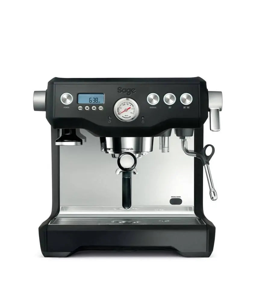 Sage The Dual Boiler Black Truffle Espresso Machine Sage