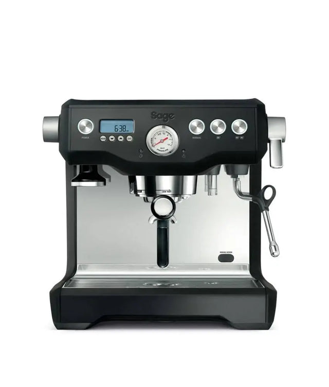 Sage The Dual Boiler Black Truffle Espresso Machine Sage