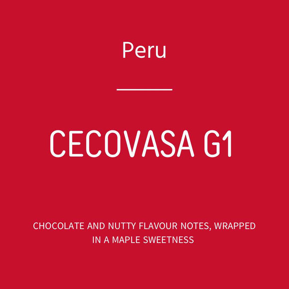 Peruvian Specialty Coffee Cecovasa G1 The Flat Cap Coffee Roasting Company