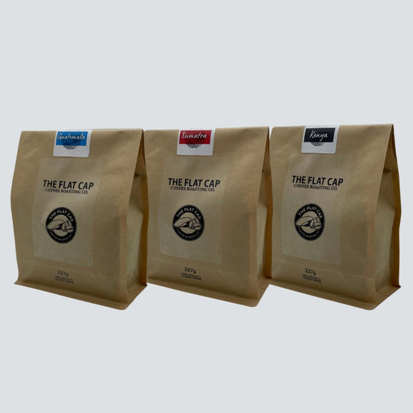 COFFEE TRIO GIFT SET - The Flat Cap Coffee Roasting Company