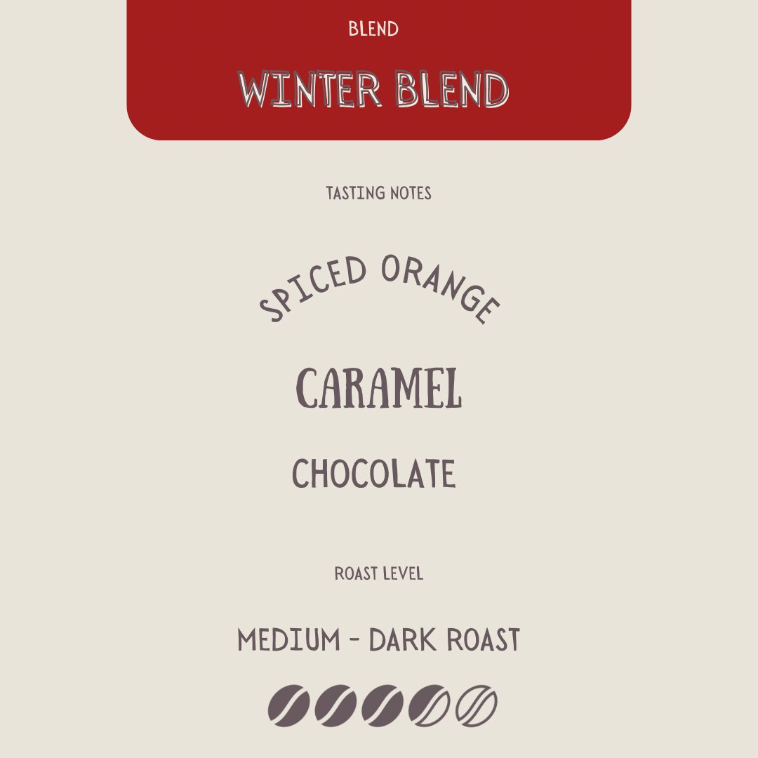 WINTER BLEND - The Flat Cap Coffee Roasting Company